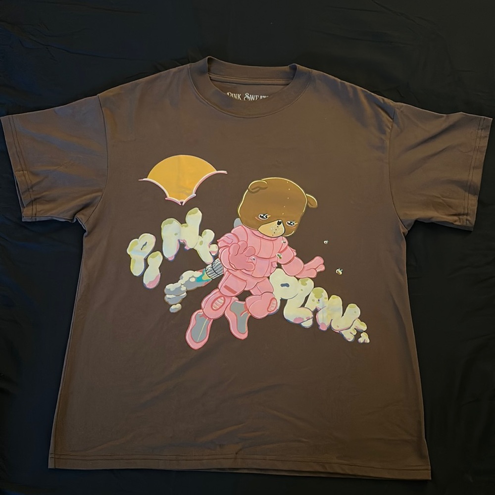 Men’s pink sweat T-shirt